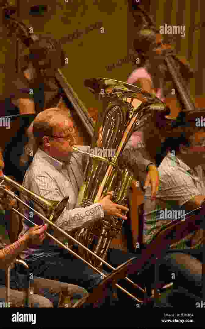 A Brass Section Performing In An Orchestra, Their Instruments Gleaming Under The Stage Lights, Showcasing The Collective Power And Beauty Of Brass Playing. Carmine Caruso Musical Calisthenics For Brass