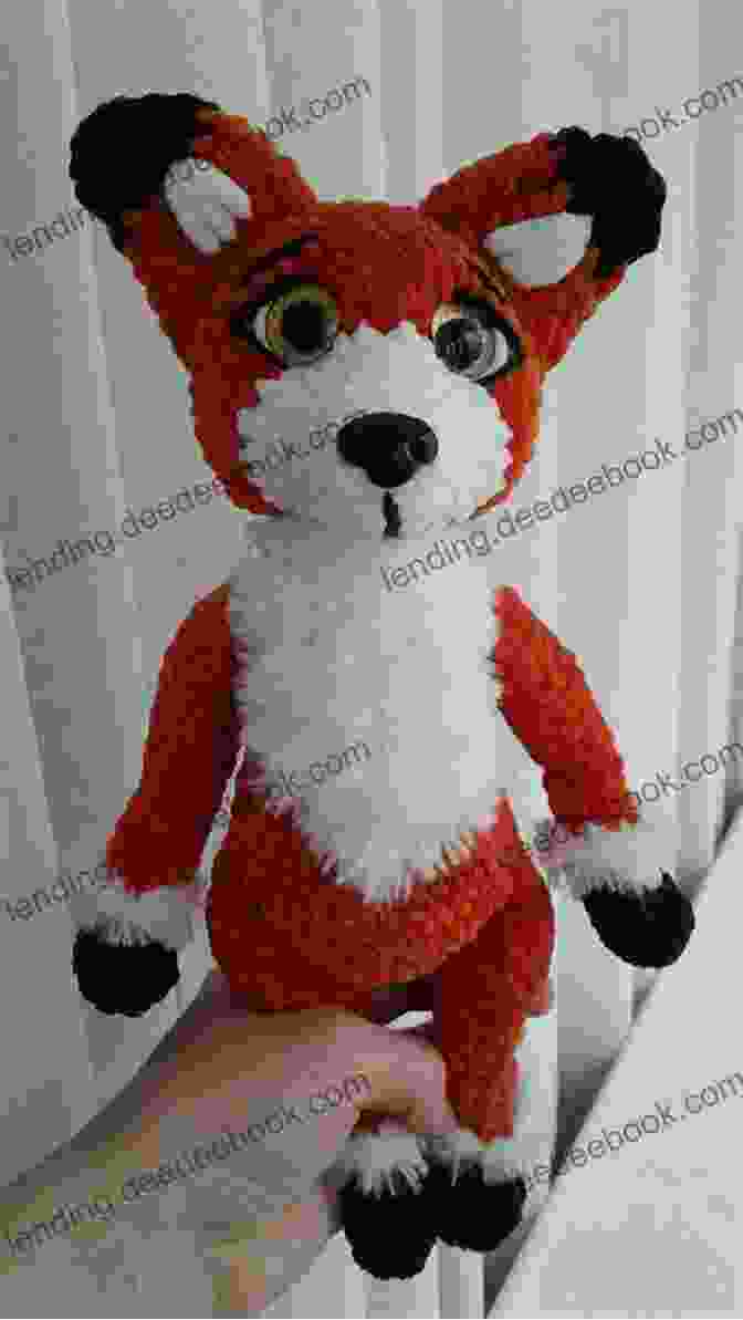 A Knitted Fox With A Cute Face And Fluffy Tail Felted Animal Knits: 20 Keep Forever Friends To Knit Felt And Love