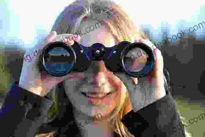 A Person Using Binoculars To Conduct Surveillance. Eye Spy DIY Spycraft: Build Your Own Spy Gadgets