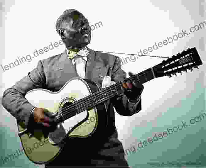 A Photograph Of Lead Belly, An African American Blues Musician, Performing On Stage. Talkin Up To The White Woman: Indigenous Women And Feminism (Indigenous Americas)