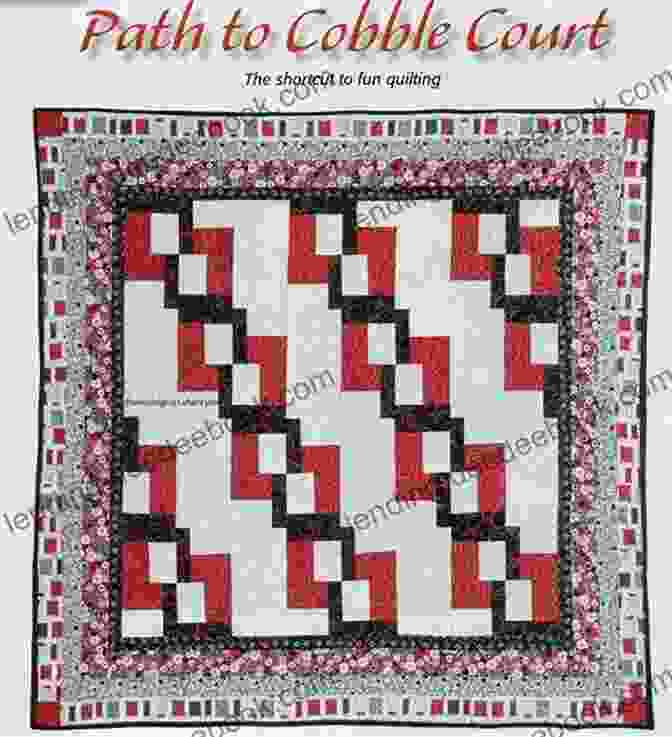 A Traditional Cobbled Court Quilt Featuring Alternating Light And Dark Blocks A Thread Of Truth (Cobbled Court Quilts 2)