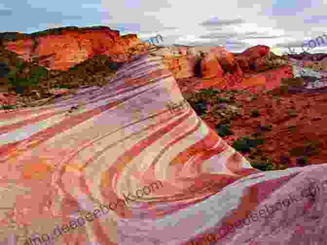 An Array Of Vibrant Sandstone Formations In Valley Of Fire State Park On The Road: Between Vegas And Zion