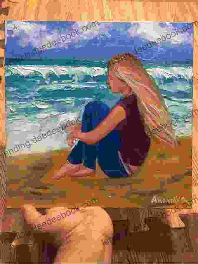 Ava Sitting On The Beach, Painting The Plug Next Door 6: Summer S Story