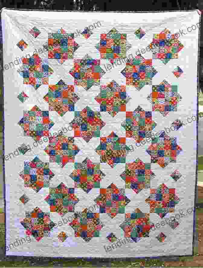 Crossroads Strip Quilt With Crossroads Blocks Made From Fabric Strips Strip Your Stash: Dynamic Quilts Made From Strips 12 Projects In Multiple Sizes From GE Designs