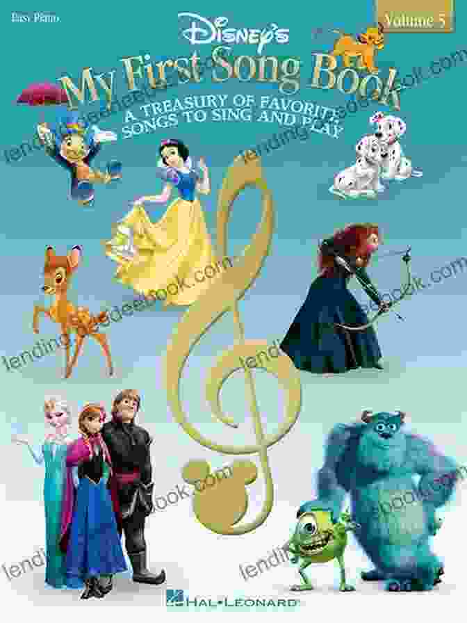 Disney My First Songbook Volume 1 Cover With Colorful Illustrations Of Disney Characters Disney S My First Songbook Volume 2 (Songbook): A Treasury Of Favorite Songs To Sing And Play (Easy Piano)