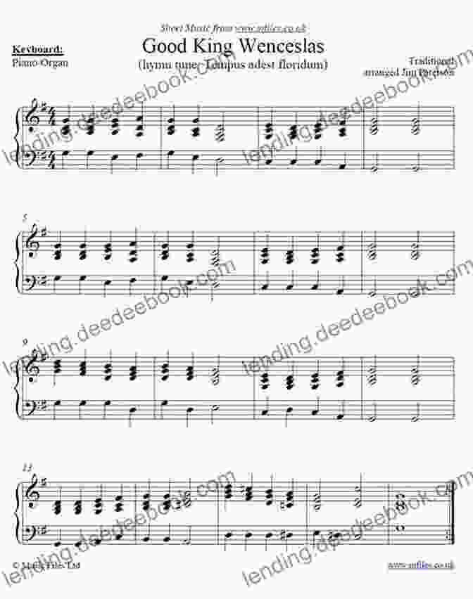 Good King Wenceslas Traditional Christmas Carol Arranged For Tuba 20 Traditional Christmas Carols For Tuba 2: Easy Key For Beginners