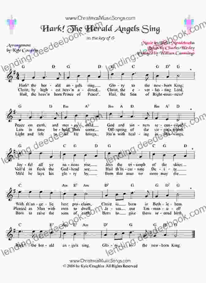 Hark! The Herald Angels Sing Sheet Music For Trombone 20 Easy Christmas Carols For Beginners Trombone 2: Big Note Sheet Music With Lettered Noteheads