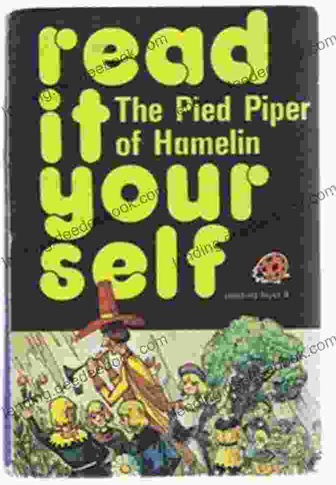Image Of The The Pied Piper Of Hamelin Book Cover From The Read It Yourself Series By Ladybird. The Pied Piper Of Hamelin Read It Yourself With Ladybird: Level 4