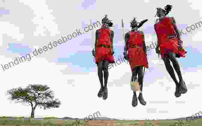  Maasai Warrior Jumping Over A Bush The Worlds Of A Maasai Warrior: An Autobiography