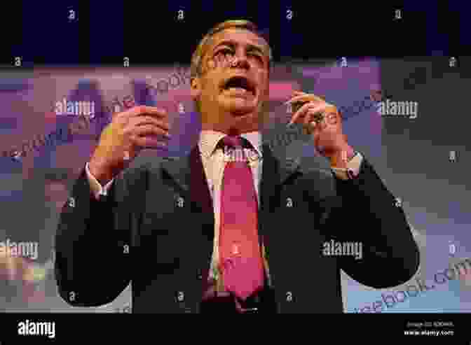 Nigel Farage Speaking At A Rally Flying Free Nigel Farage