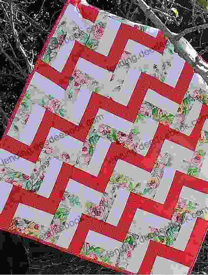 Rail Fence Strip Quilt With Traditional Rail Fence Blocks Made From Fabric Strips Strip Your Stash: Dynamic Quilts Made From Strips 12 Projects In Multiple Sizes From GE Designs