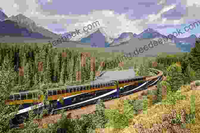Rocky Mountaineer Train Traversing Majestic Canadian Rockies With Stunning Mountain Peaks And Emerald Lakes A View From A Cab : (The Poetry And Musings Of A Bus Driver In Cornwall)