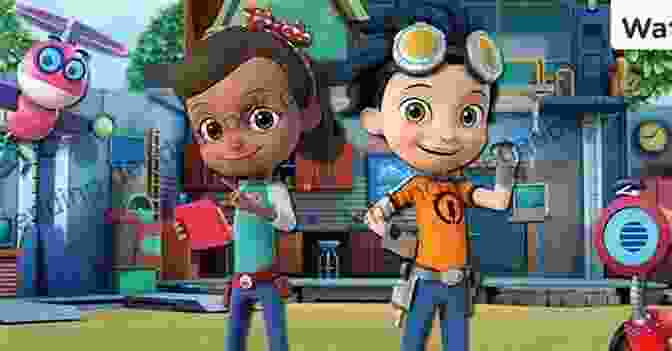 Rusty Rivets And His Team Confronting The Ghost Boo Goes There? (Rusty Rivets)