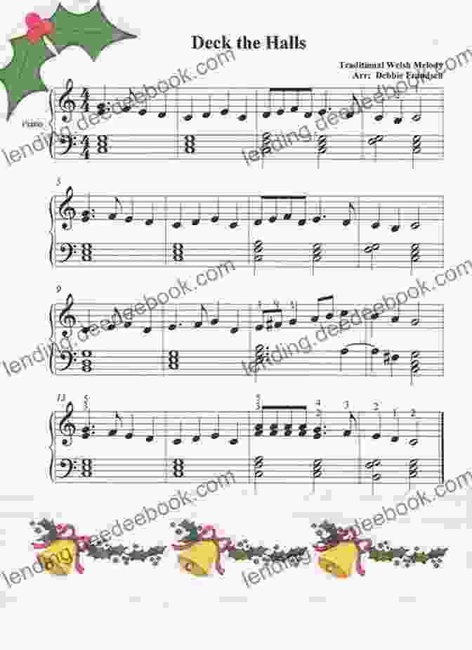 Sheet Music For The Christmas Carol 'Deck The Halls' Christmas Carols For Trumpet With Piano Accompaniment Sheet Music 4: 10 Easy Christmas Carols For Beginners