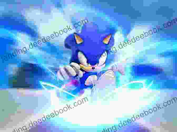 Sonic The Hedgehog Running At Supersonic Speed Sonic The Hedgehog 2: The Official Movie Novelization