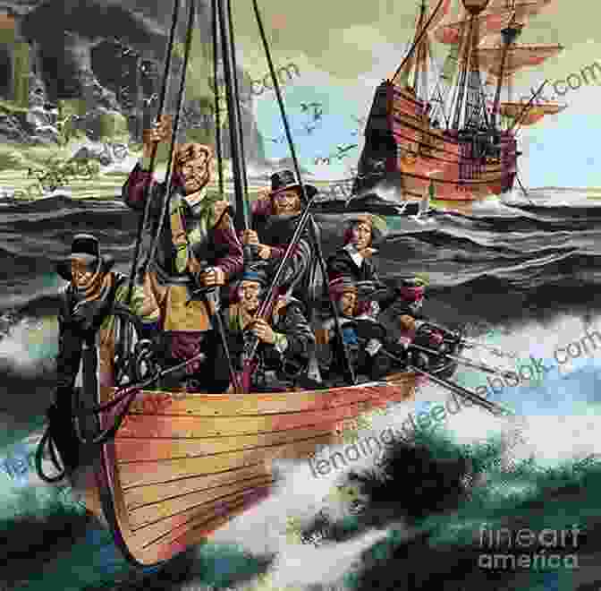 The Pilgrim Fathers Embarking On The Mayflower From Plymouth Plymouth Of Days John Van Der Kiste