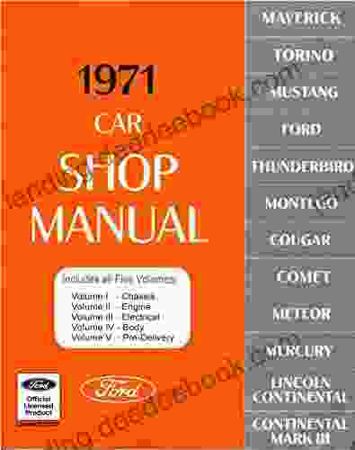 1971 Ford Car Shop Manual (Volumes I V)