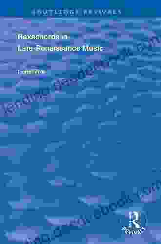 Hexachords In Late Renaissance Music (Routledge Revivals)
